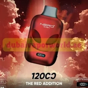 Nerd Alien 12000 Puffs The Red Addition