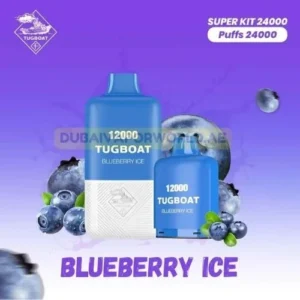 Tugboat Super 24000 Blueberry ice Disposable Vape 24000 Puffs