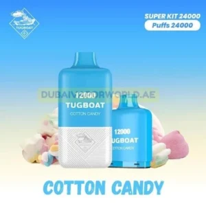 Tugboat Super 24000 Cotton Candy Disposable Vape 24000 Puffs