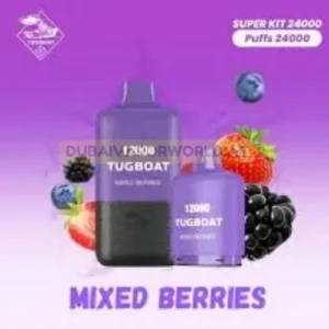 Tugboat Super 24000 Mixed Berries Disposable Vape 24000 Puffs