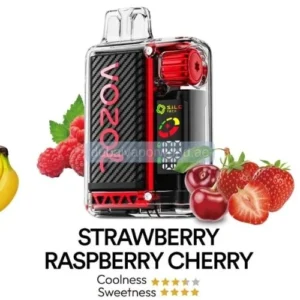 Vozol Vista 20000 Puffs Strawberry Rsapberry cherry Disposable vape