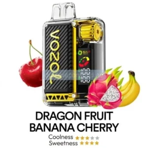 Vozol Vista 20000 Puffs Dragon fruit banana cherry Disposable vape