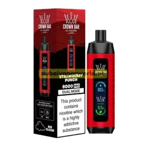 Buy Al Fakher Dual Mode 8000 Puffs Strawberry Punch